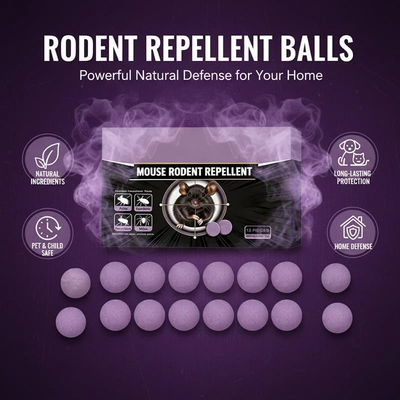 Gentle Indoor Mouse Repellent Balls