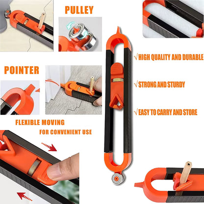 🔥Contour Gauge Scribe Tool with Lock
