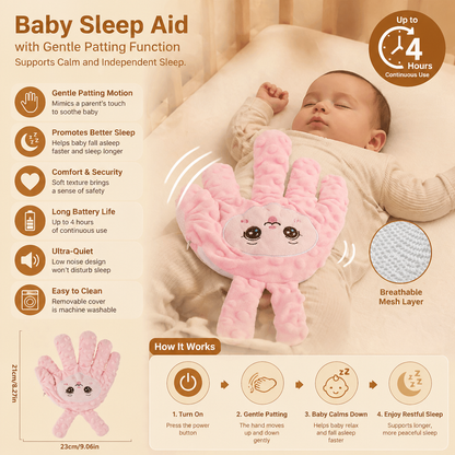 Baby Sleep Aid with Gentle Patting Function – Supports Calm and Independent Sleep