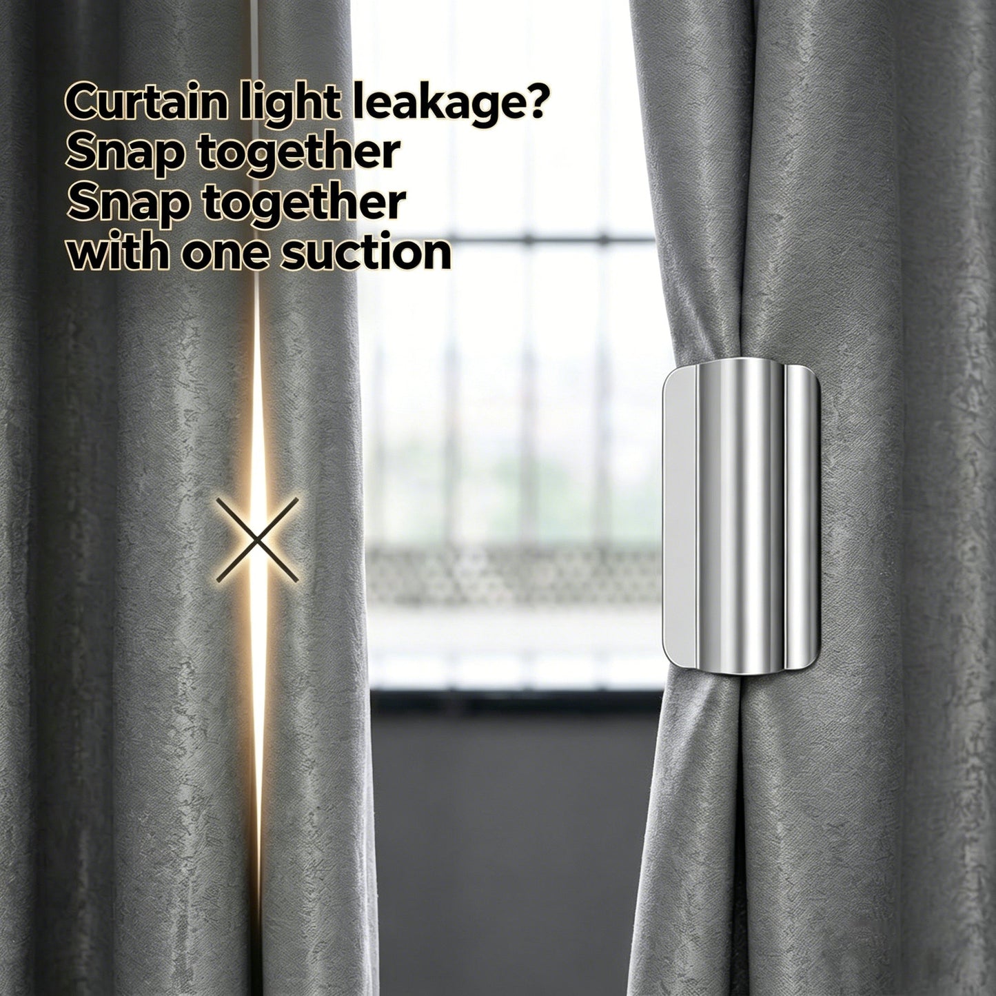 2026 New Magnetic Curtain Clips