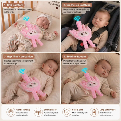 Baby Sleep Aid with Gentle Patting Function – Supports Calm and Independent Sleep