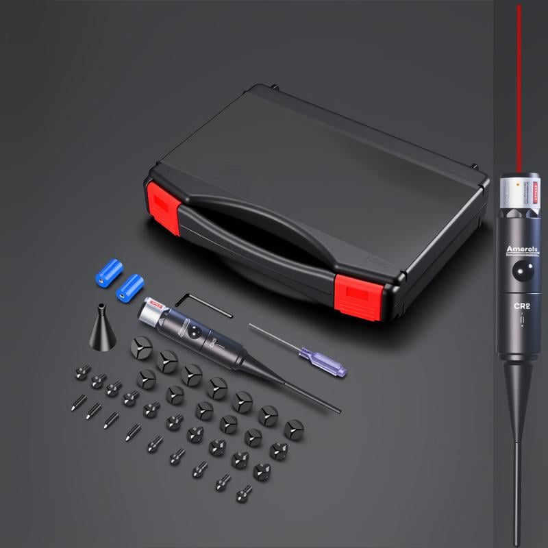Professional Aperture Red/Green Aiming Kit Aperture Aiming with 32adapters