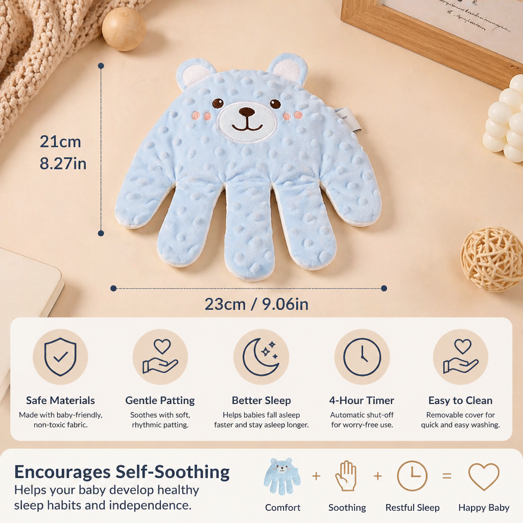 Baby Sleep Aid with Gentle Patting Function – Supports Calm and Independent Sleep