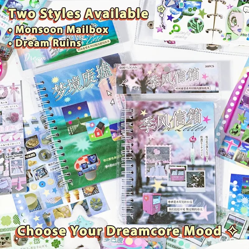 Dreamcore Aesthetic Sticker Book