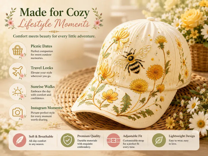 🌸🌿Garden Morning Cap  (✨2026 Limited Edition)