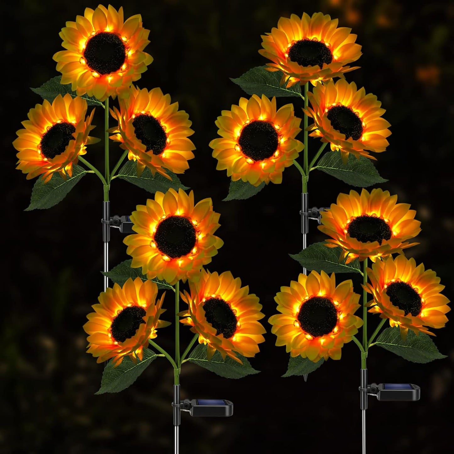 Meagoo Solar Sunflower Lights