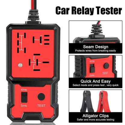 🚗12V/24V Automotive Relay Tester & Code Reader – Diagnostic Tool, Father’s Day Gift for Men