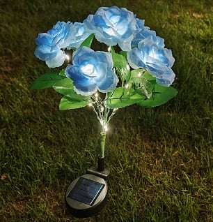 🎁Promotion 49% OFF🔥☀️2026 NEW Solar Simulated Garden Lights,upgraded solar panels, dustproof and waterproof