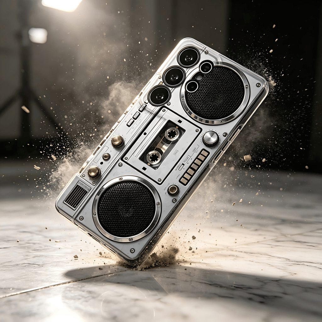 🔥Hot Sale 49% off🌟📼 Retro Cassette Player Pattern Silicone Phone Case Applicable to the Iphone