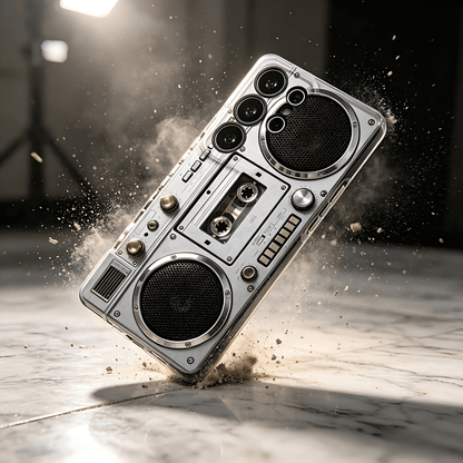 🔥Hot Sale 49% off🌟📼 Retro Cassette Player Pattern Silicone Phone Case Applicable to the Iphone