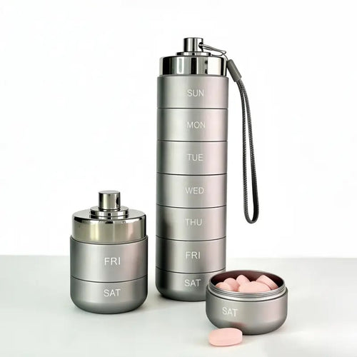 🔥Metal Travel Pill Organizer