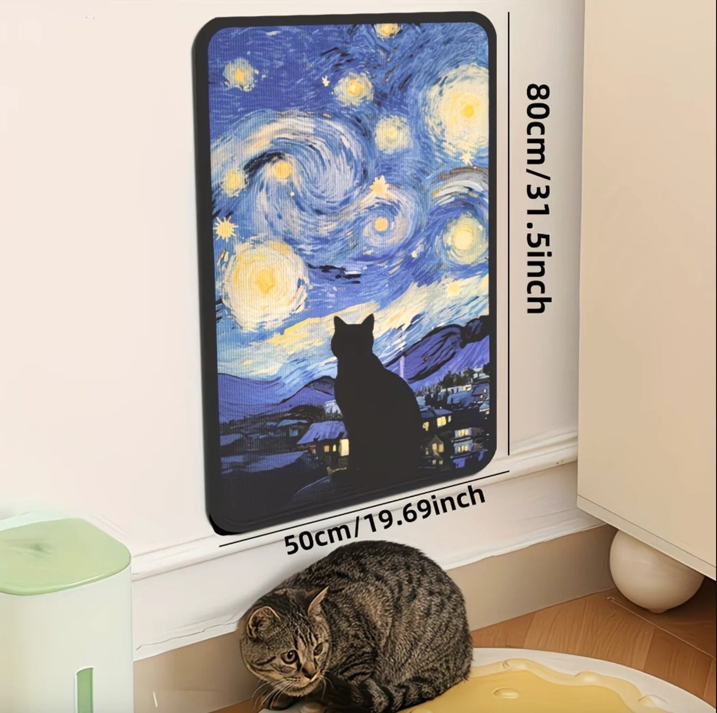 🎁Artistic Cat Scratching Board