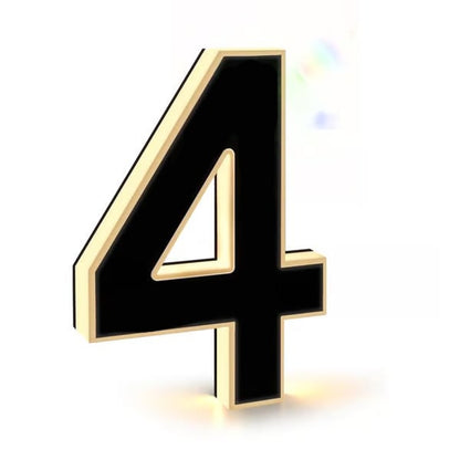 ✨ 9-inch Lighted House Numbers for Outside