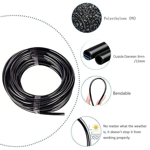 🚿360° Curved Garden Automatic Irrigation System
