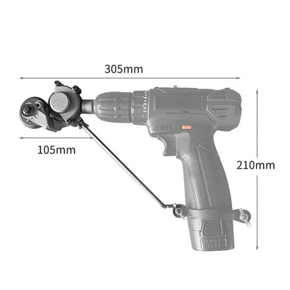 ⚡  NOW! ✨ Electric Drill Sheet Metal Cutter - 3-in-1 Tool for Steel, Aluminum & Copper with Laser-Guided Precision 🔧💥
