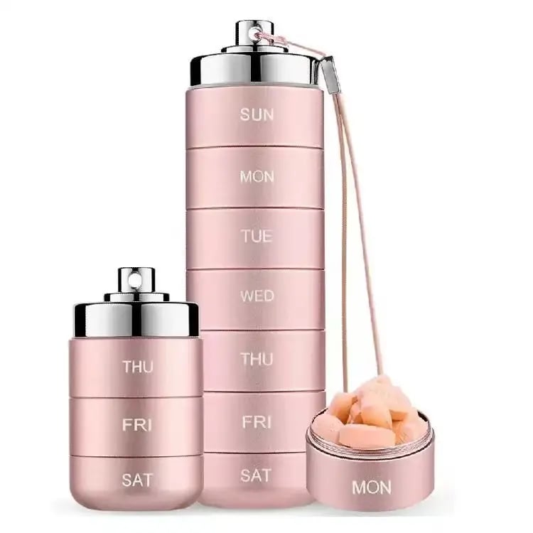 🔥Metal Travel Pill Organizer
