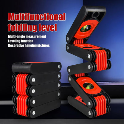 Folding Level Ruler Accurate Level Angle Finder Gauge Folding Extend