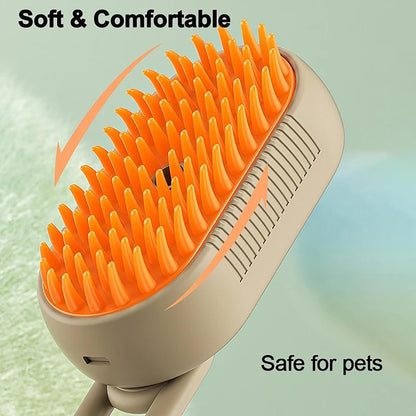 🔥Last Day Promotion 49% OFF⌛Upgrade 4 in 1 Pet Steam Groomer Comb