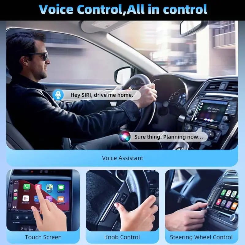 💥 Mini Wireless CarPlay/Android Auto Adapter