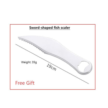 🐟2-in-1 Stainless Steel Fish Scaler + Ginger Grater