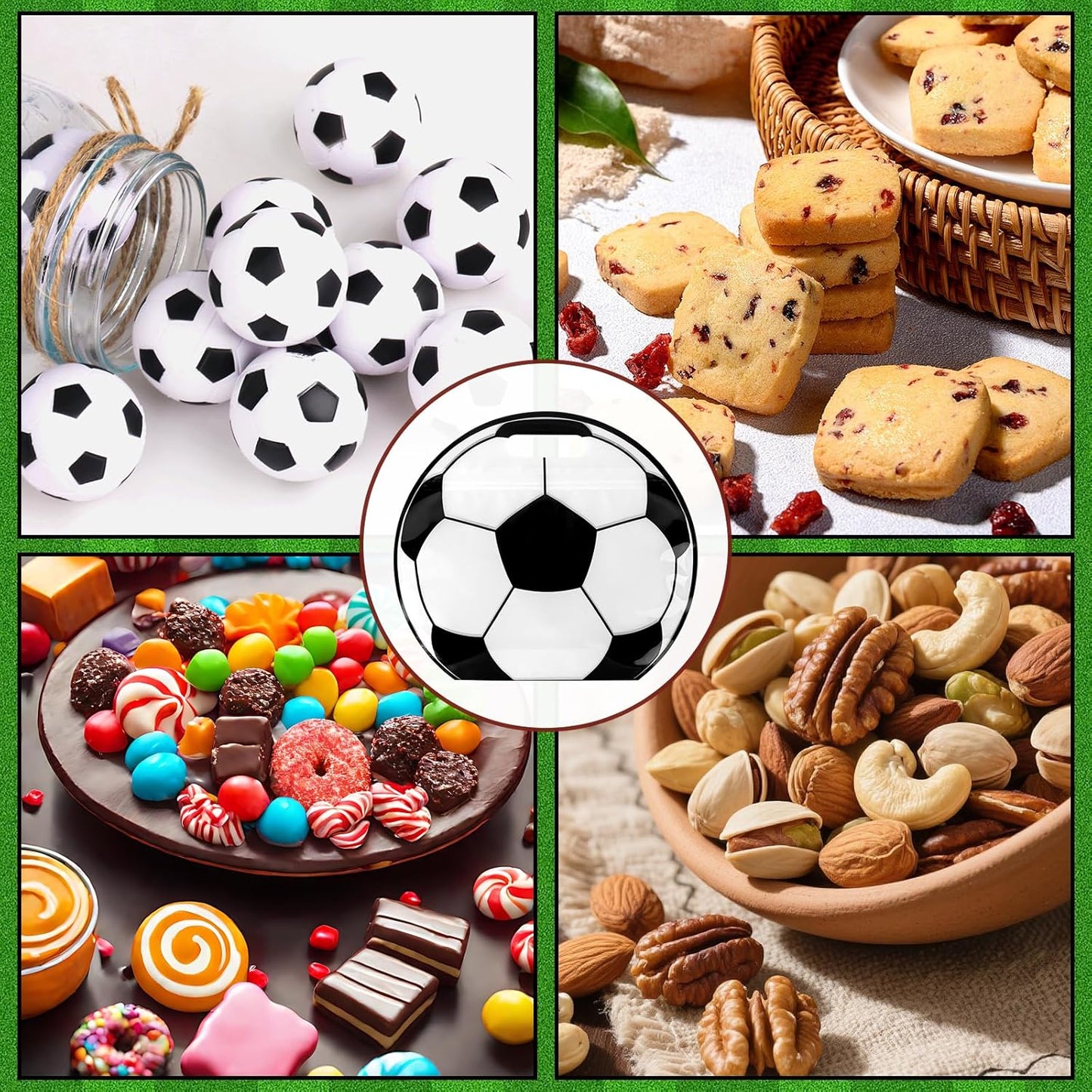 🎒⚽ Soccer Party Favor Bags with Handles – Football Treat Bags for Birthdays, Team Parties & World Cup Celebrations 🎉