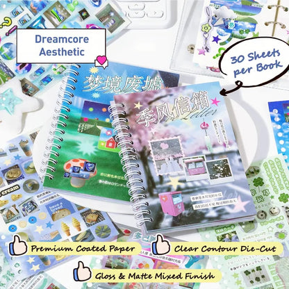 Dreamcore Aesthetic Sticker Book