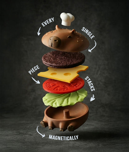 🦫Capy-Burger Coaster Set🍔