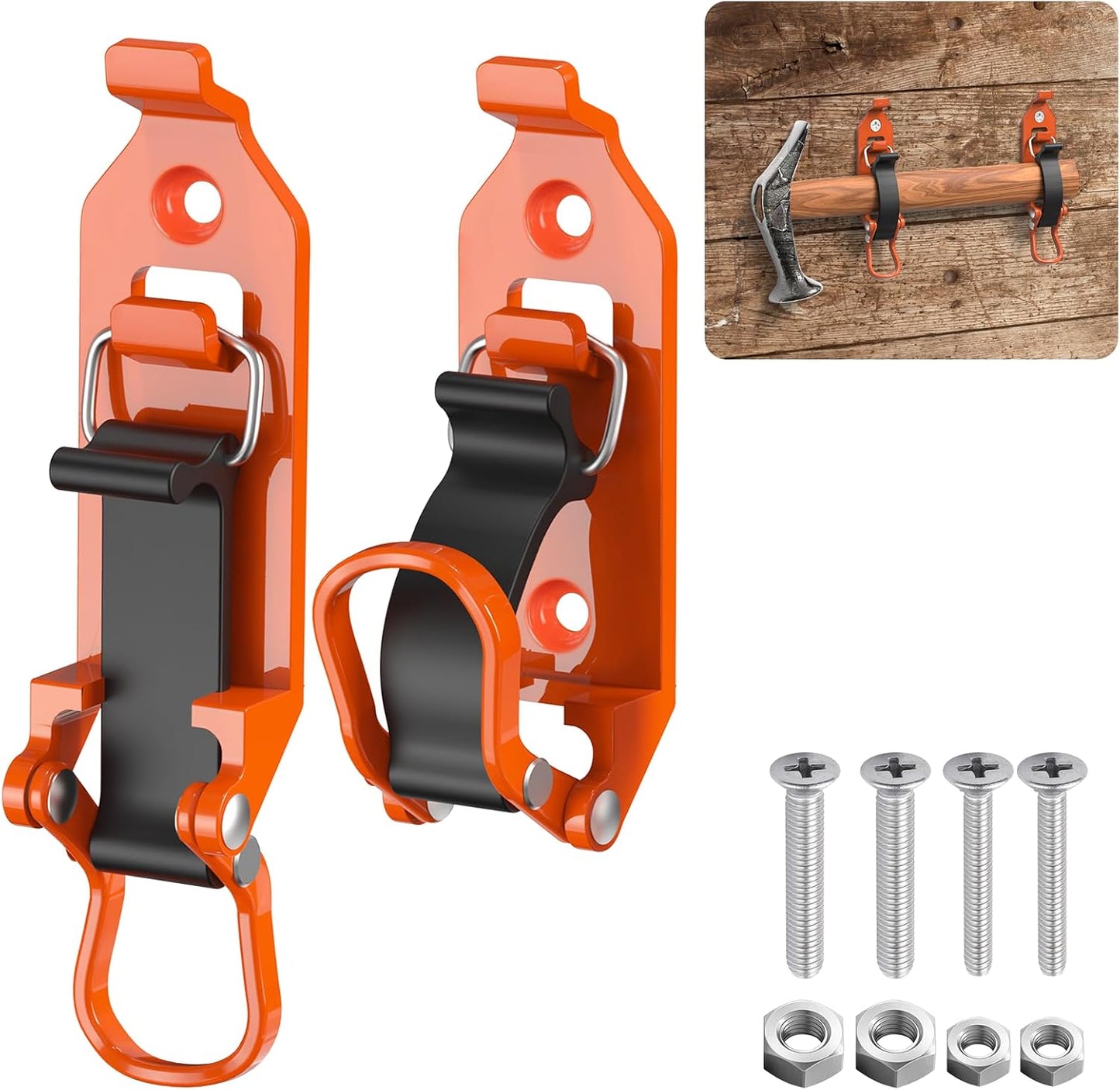 ⚡🛠️ Heavy Duty Metal Rubber Shovel Mount Kit