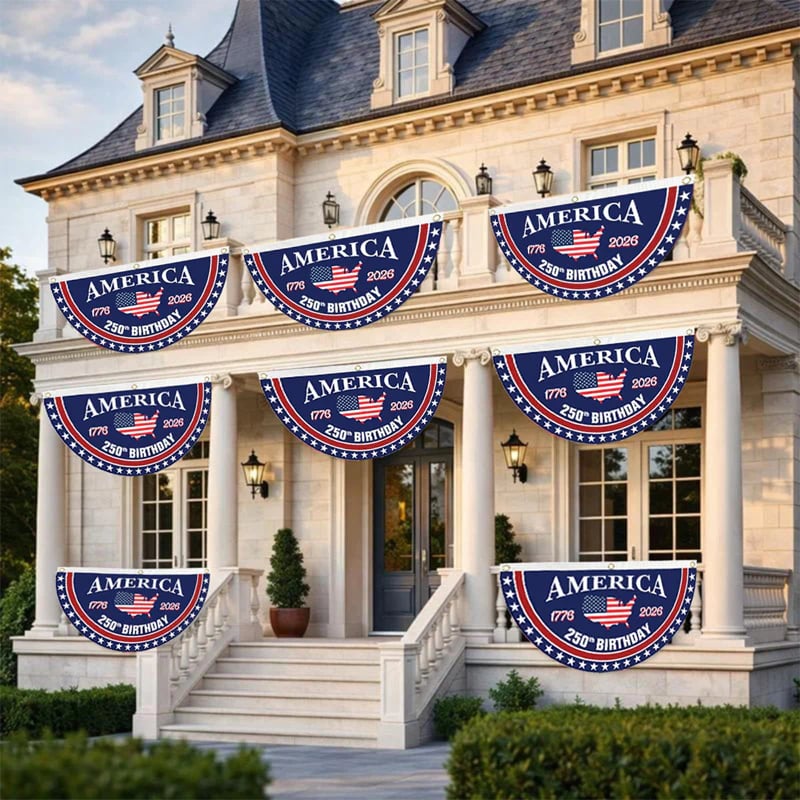 250th Anniversary USA Fan Flag