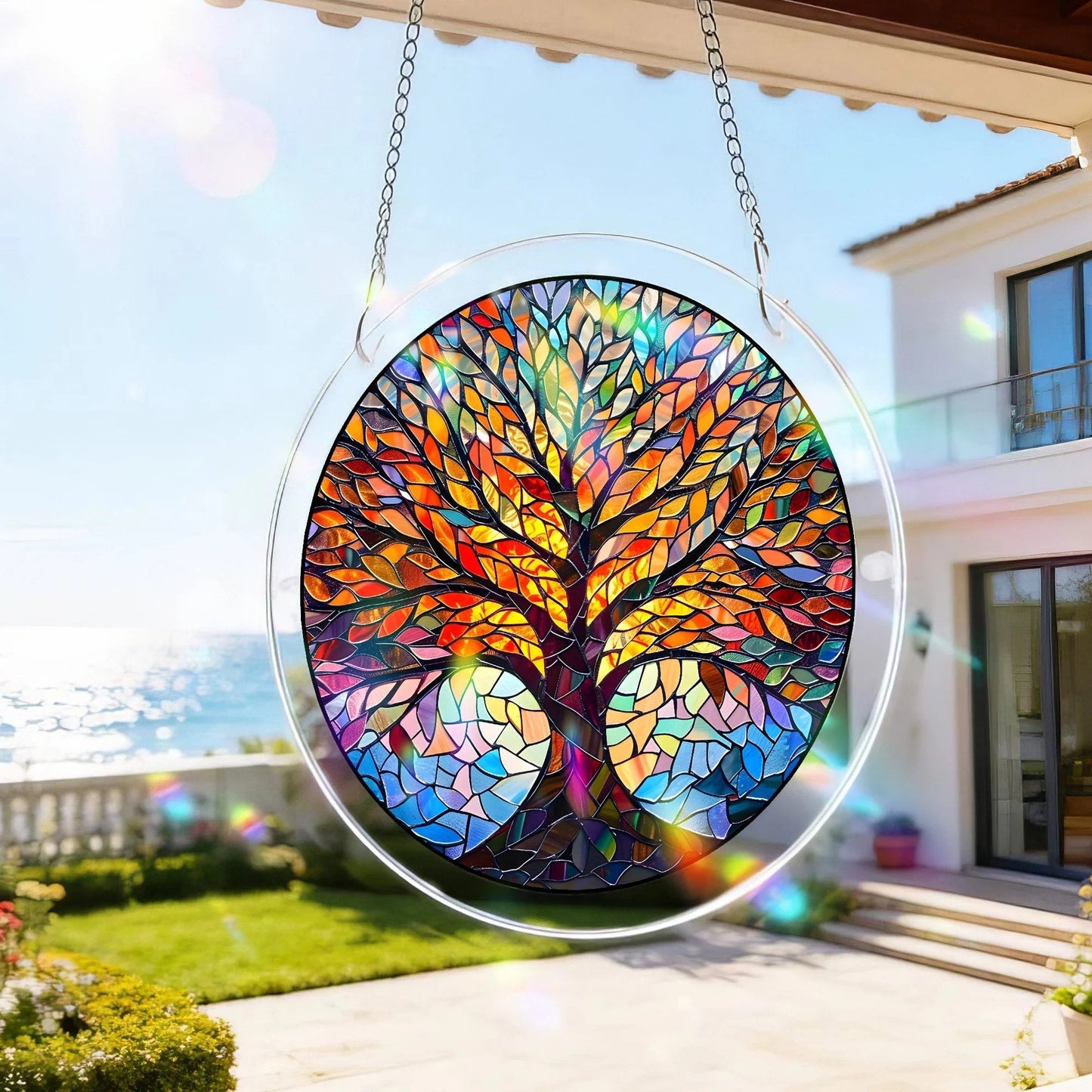🔥LAST DAY 45% OFF ☀️🛍️Acrylic Jigsaw Puzzle Suncatcher 80 Pieces
