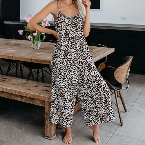 🩷Plus Size Women Fashion Wide Leg Suspender Jumpsuit with Pockets Curvy Overalls