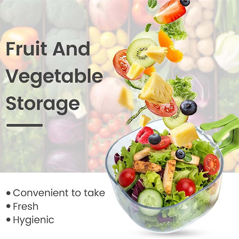 🏆1 Bestselling🏆2-in-1 Fruit Strainer Container with Lid