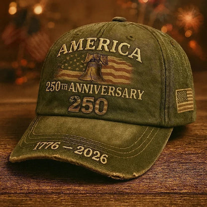 🔥United States 250th Anniversary Red Cap