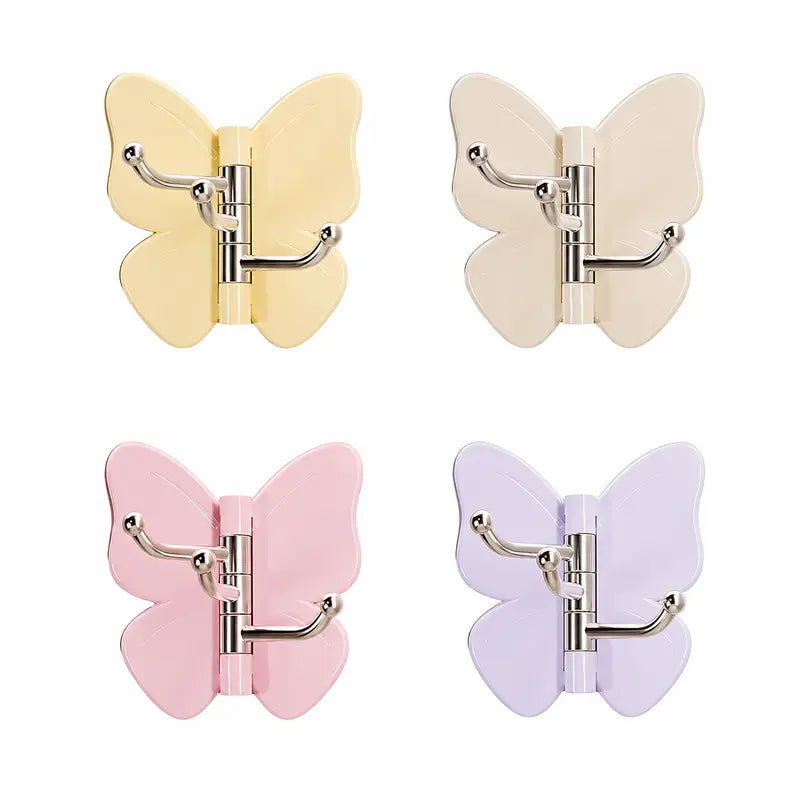 🔥2026 SALE - 🦋No Drilling Swivel Butterfly Hook