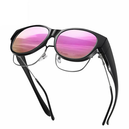 📢😎2026 New Polarized UV400 Protection Trendy Round Cat-eye Sunglasses 😺🕶️