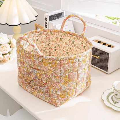 Storage Basket,Floral print storage baskets and organizers, available in a variety of styles, make a perfect gift for your loved ones.