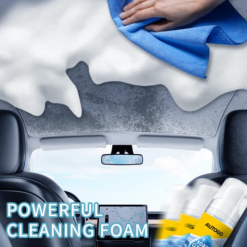 🥳2026 HOT SALE💞50K+ SOLD!🚗Powerful & Multipurpose Car Interior Foam Cleaner