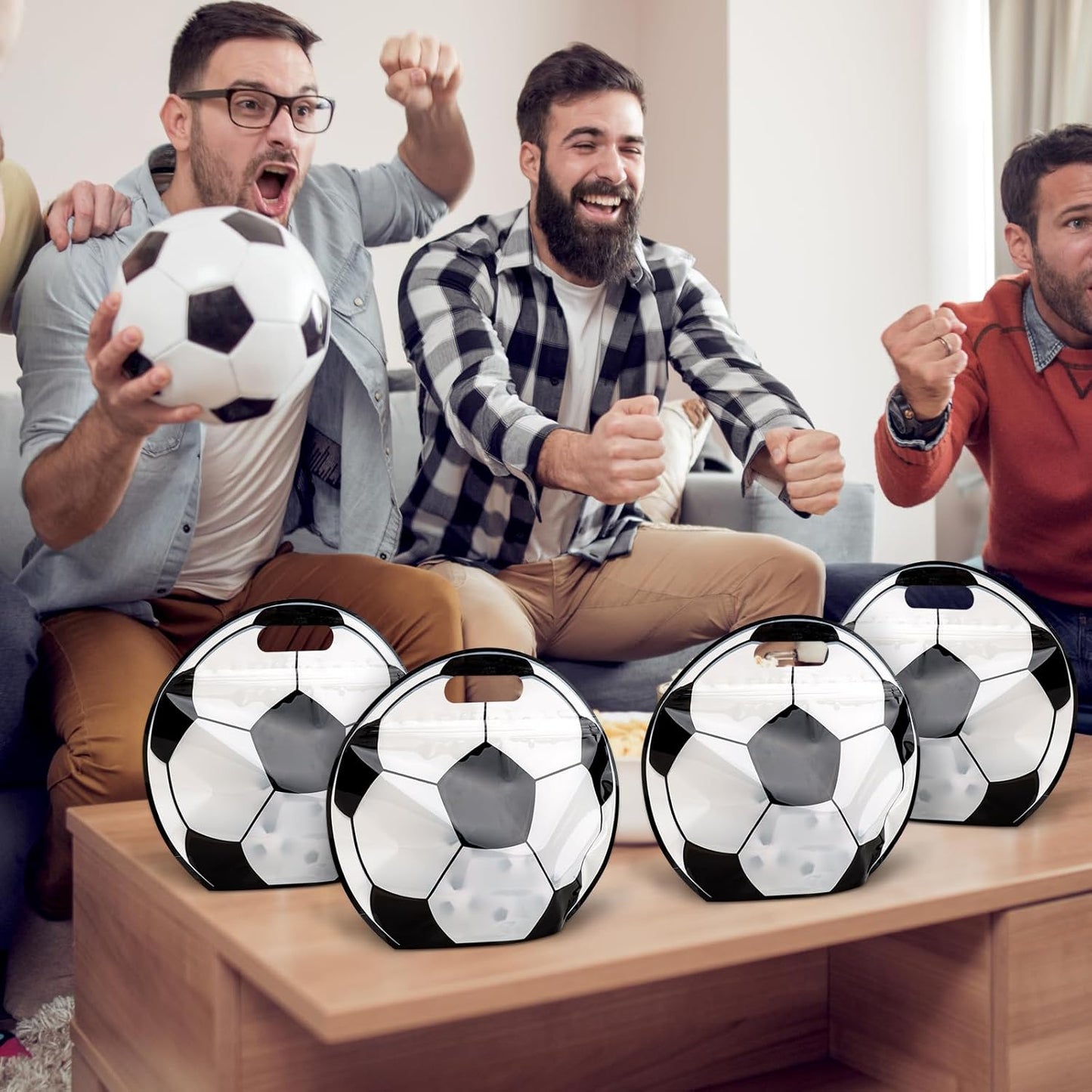 🎒⚽ Soccer Party Favor Bags with Handles – Football Treat Bags for Birthdays, Team Parties & World Cup Celebrations 🎉