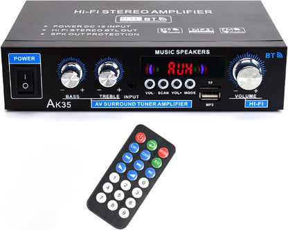 AK35 Stereo Amplifier Home Audio Bluetooth 5.0 Max