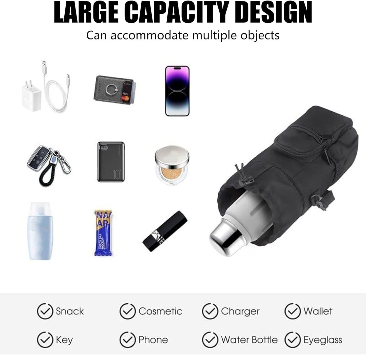 Water Bottle Shoulder Bag – The Ultimate Outdoor Companion