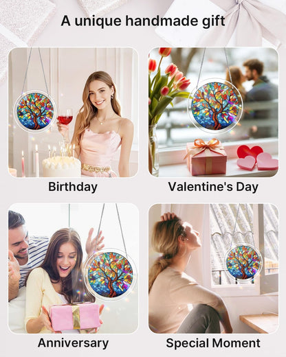 🏆Last Day Promotion 49% OFF☀️🧩Acrylic Jigsaw Puzzle Suncatcher 80 Pieces
