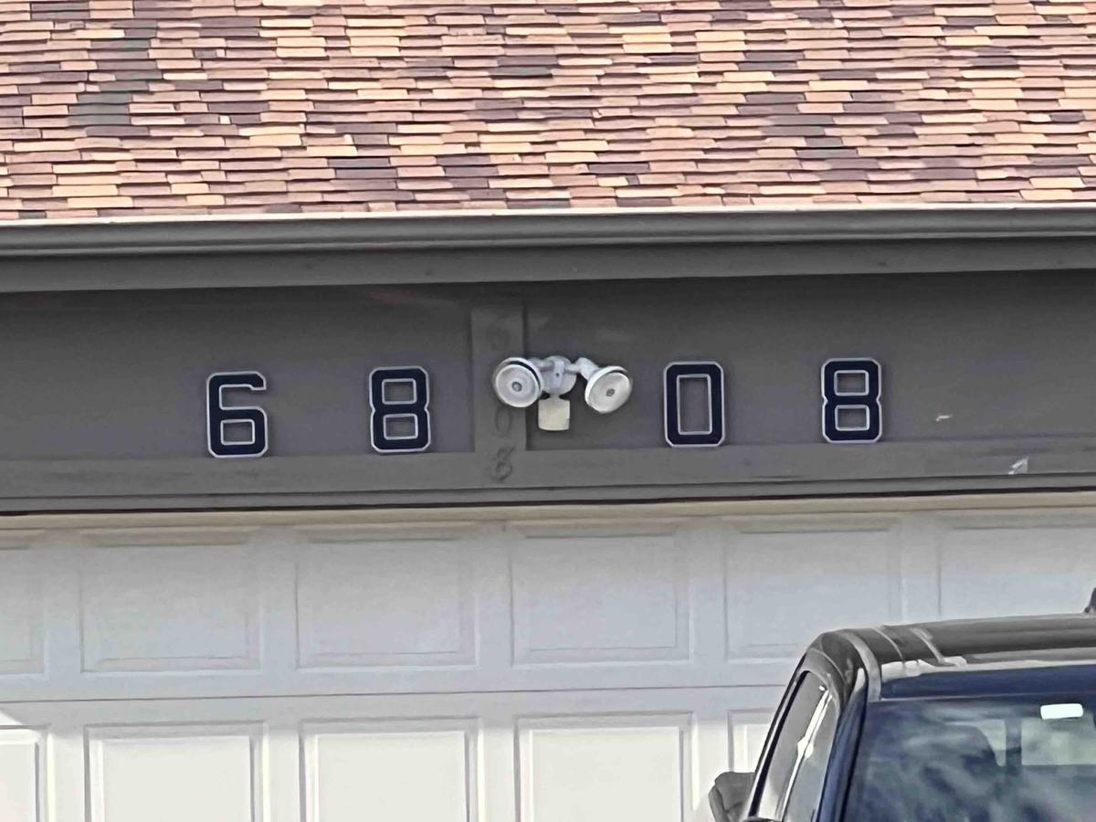 ✨ 9-inch Lighted House Numbers for Outside