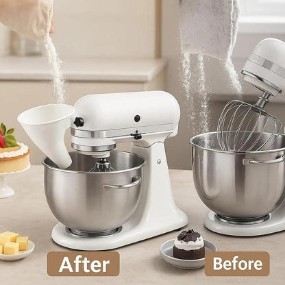 🔥✨Flour Funnel for Kitchen Aid Stand Mixer