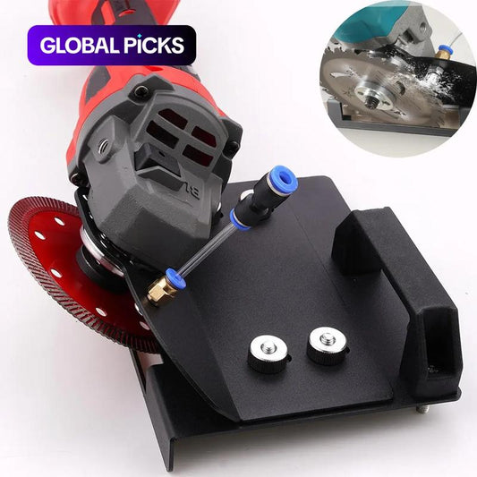 45-Degree Tile Chamfering Tool with Base Plate, Type 100 Angle Grinder Stand for 45° Tile Chamfer Cutting