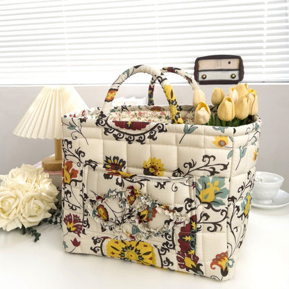 Storage Basket,Floral print storage baskets and organizers, available in a variety of styles, make a perfect gift for your loved ones.