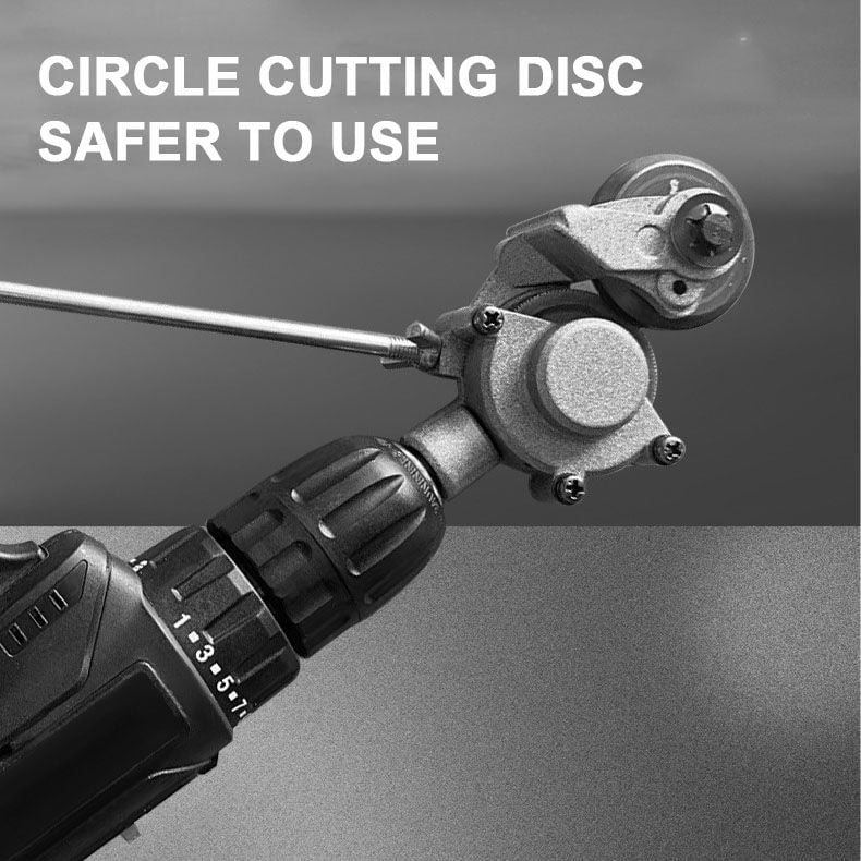 ⚡  NOW! ✨ Electric Drill Sheet Metal Cutter - 3-in-1 Tool for Steel, Aluminum & Copper with Laser-Guided Precision 🔧💥