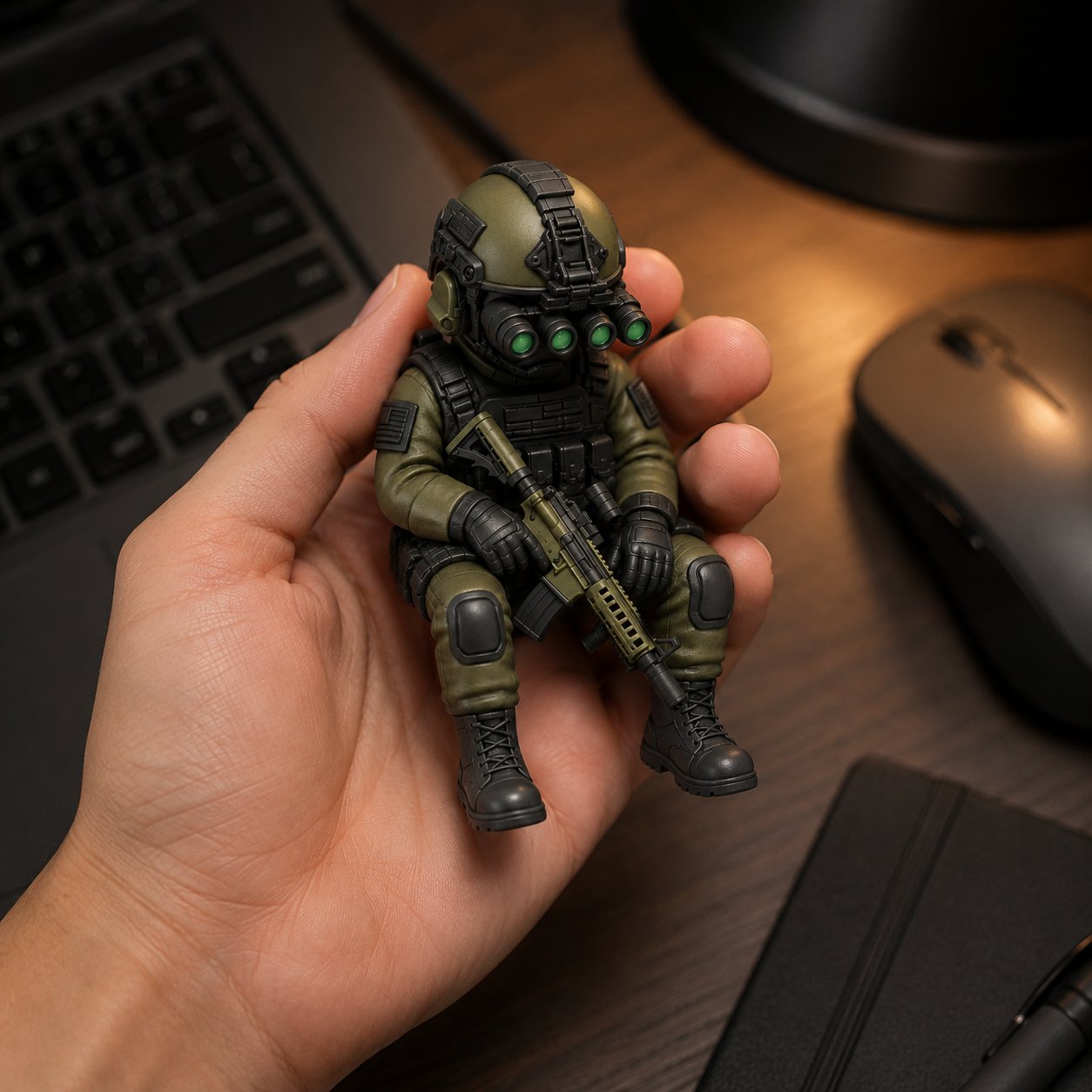 Tactical Mini Soldier Figurine
