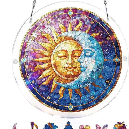 🔥LAST DAY 45% OFF ☀️🛍️Acrylic Jigsaw Puzzle Suncatcher 80 Pieces