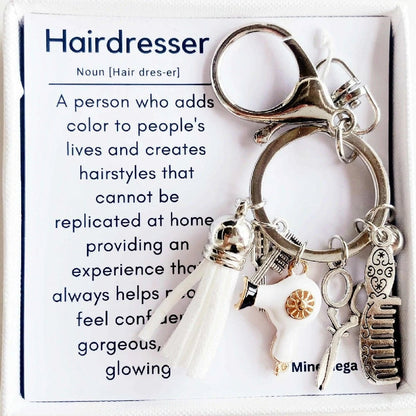 🎁💕Hairstylist Gift Keychain(without gift box)