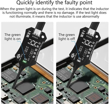 🚀 Type-C Inductor Tester: Professional Phone Motherboard Coil & Circuit Repair Tool